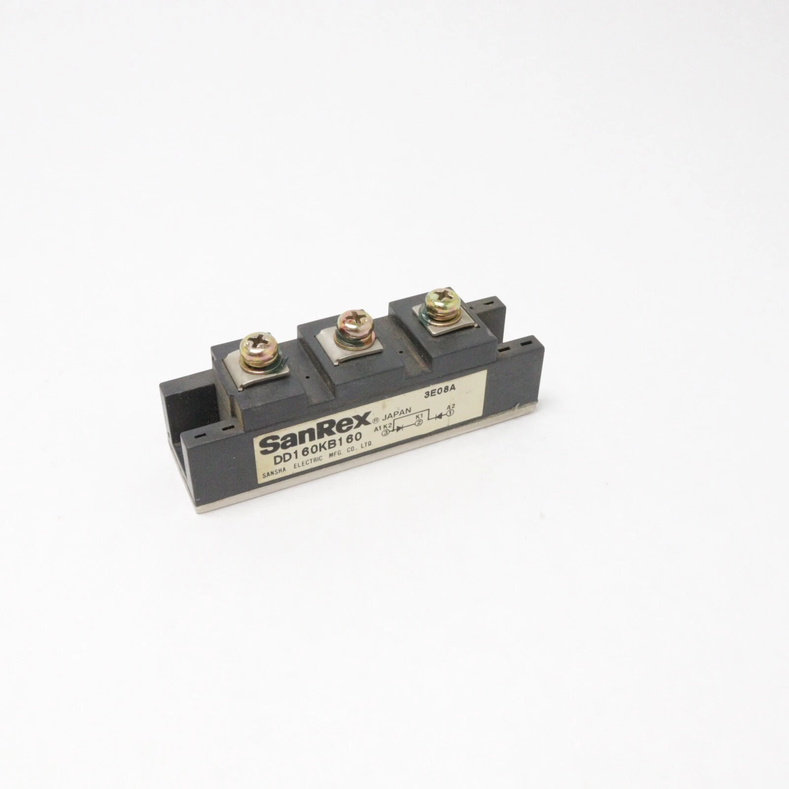 SANSHA 电动 SANREX 1600 V 160 A 隔离双二极管电源模块 DD160KB160
