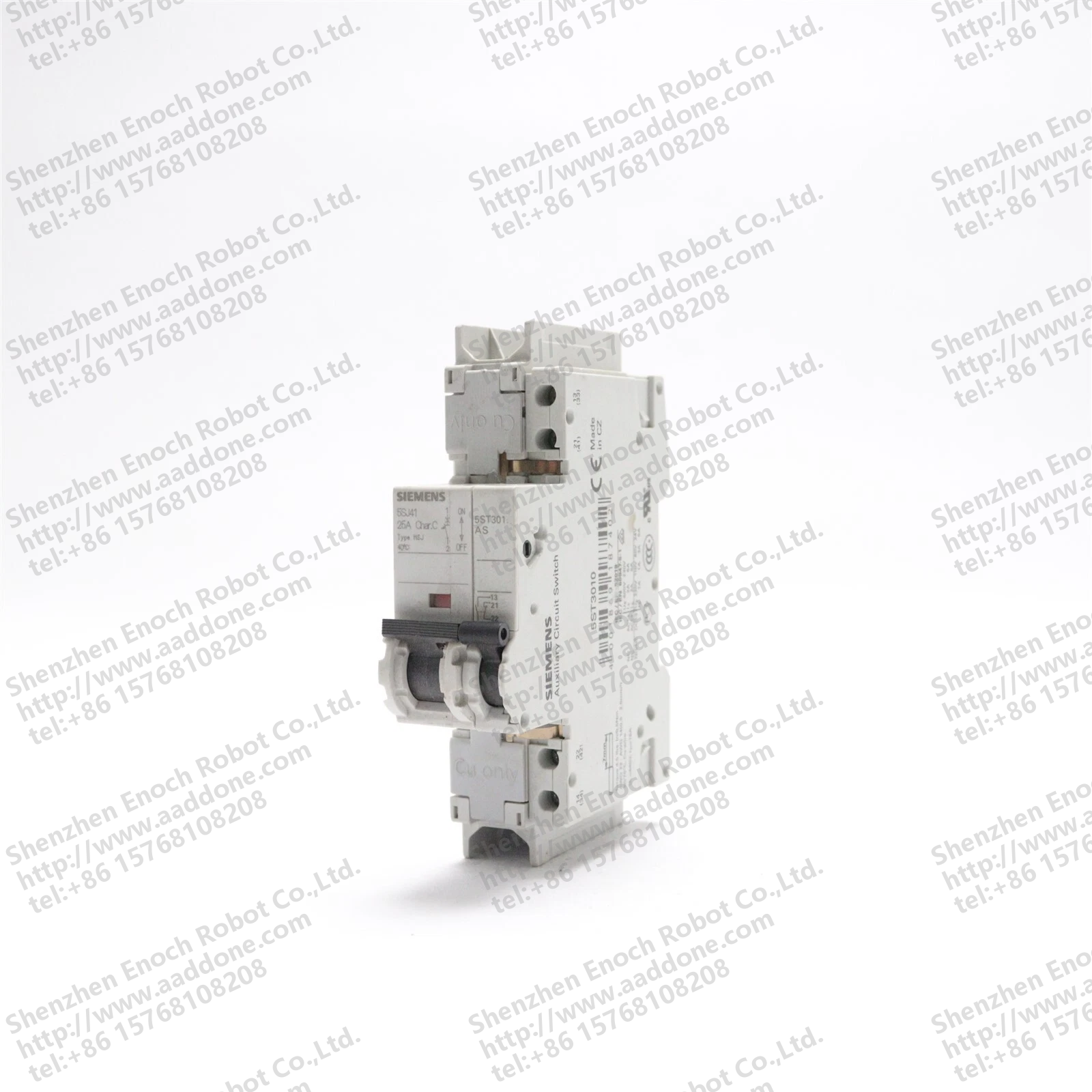 西门子 1 POLE 25 AMP CIRCUIT BREAKER amp AUXILARY 5ST301 AS 5SJ4125-7HG41