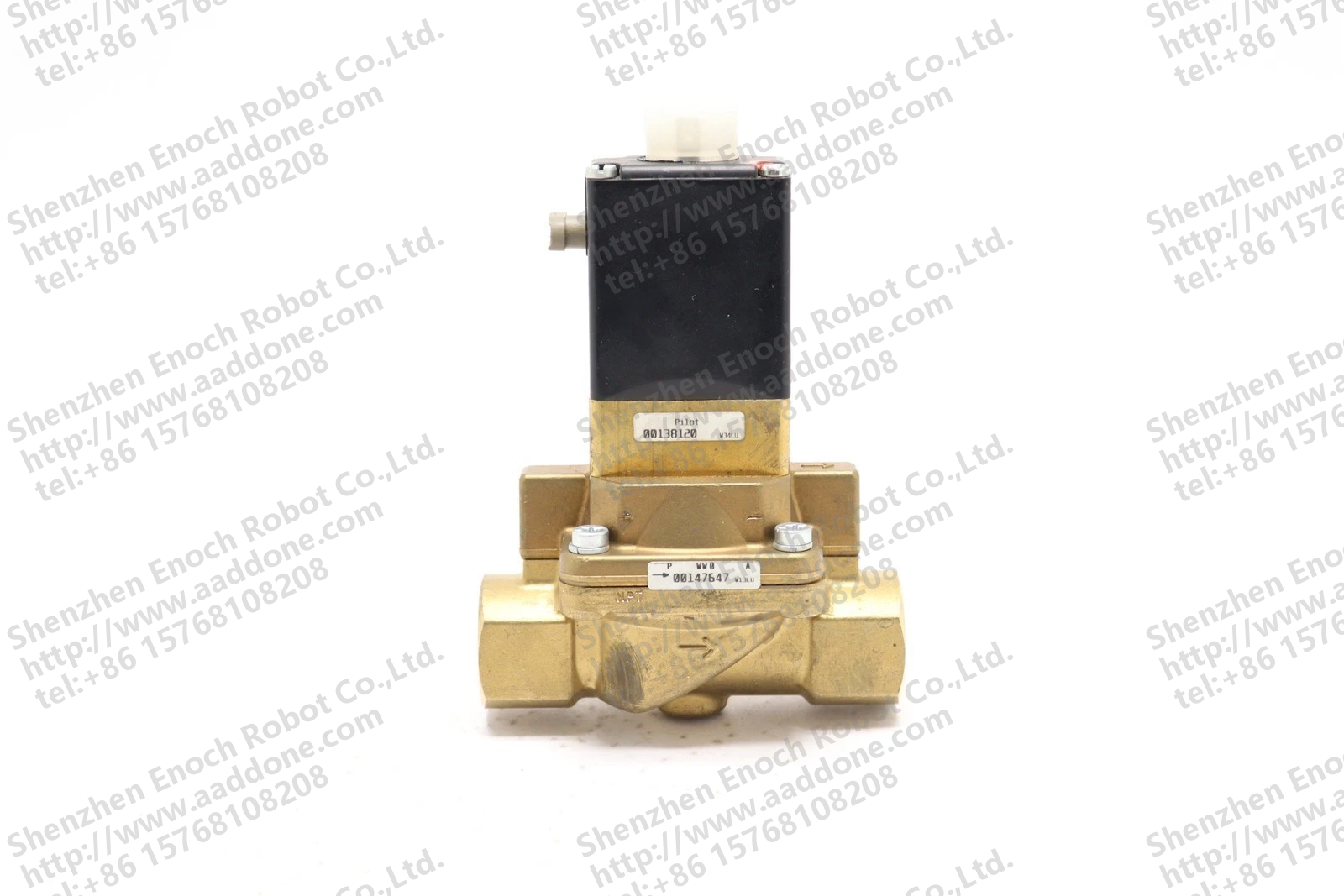 BURKERT A20,0 FPM BR NPT 34 PMAX 145PSI 024VDC 08W SOLENOID VALVE 5282 US09257