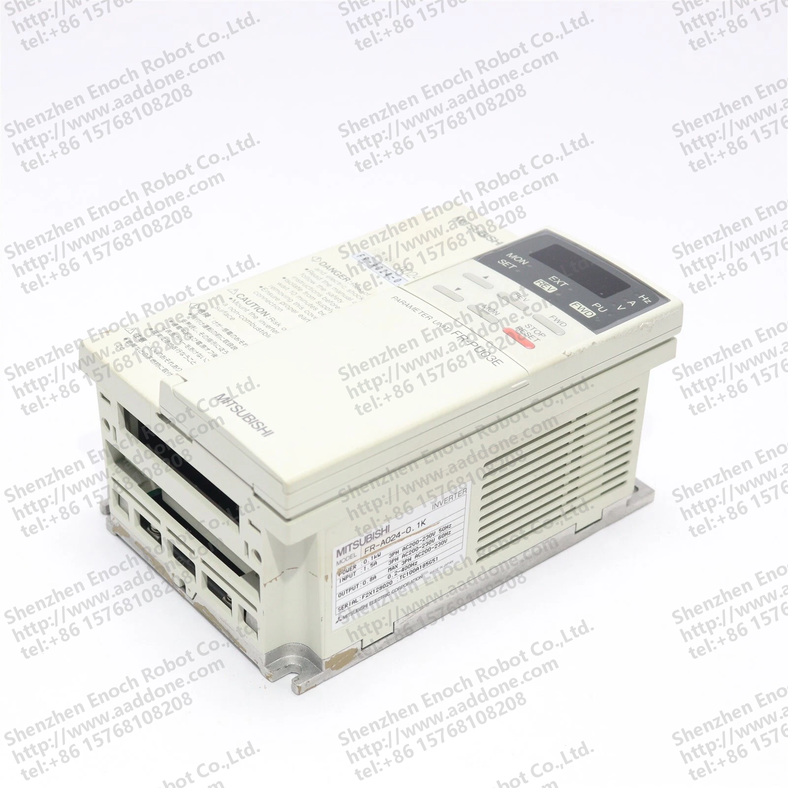 三菱逆变器带钥匙扣 FR-PU03E FR-A024-0.1K