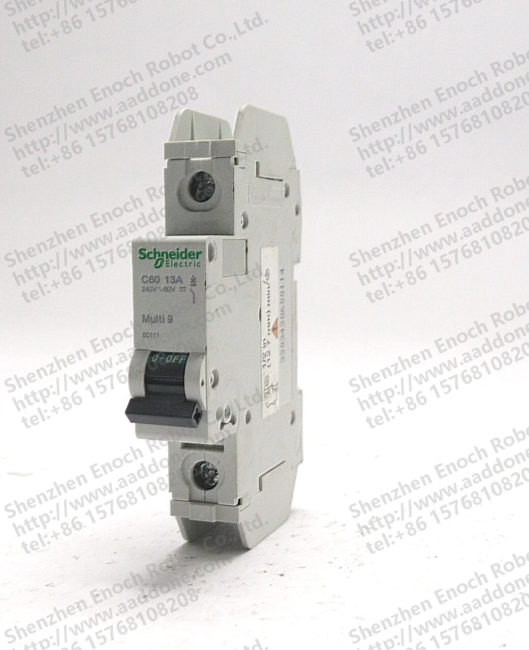 SCHNEIDER 1 POLE 13 AMP CIRCUIT BREAKER MULTI 9 C60 13A 60111