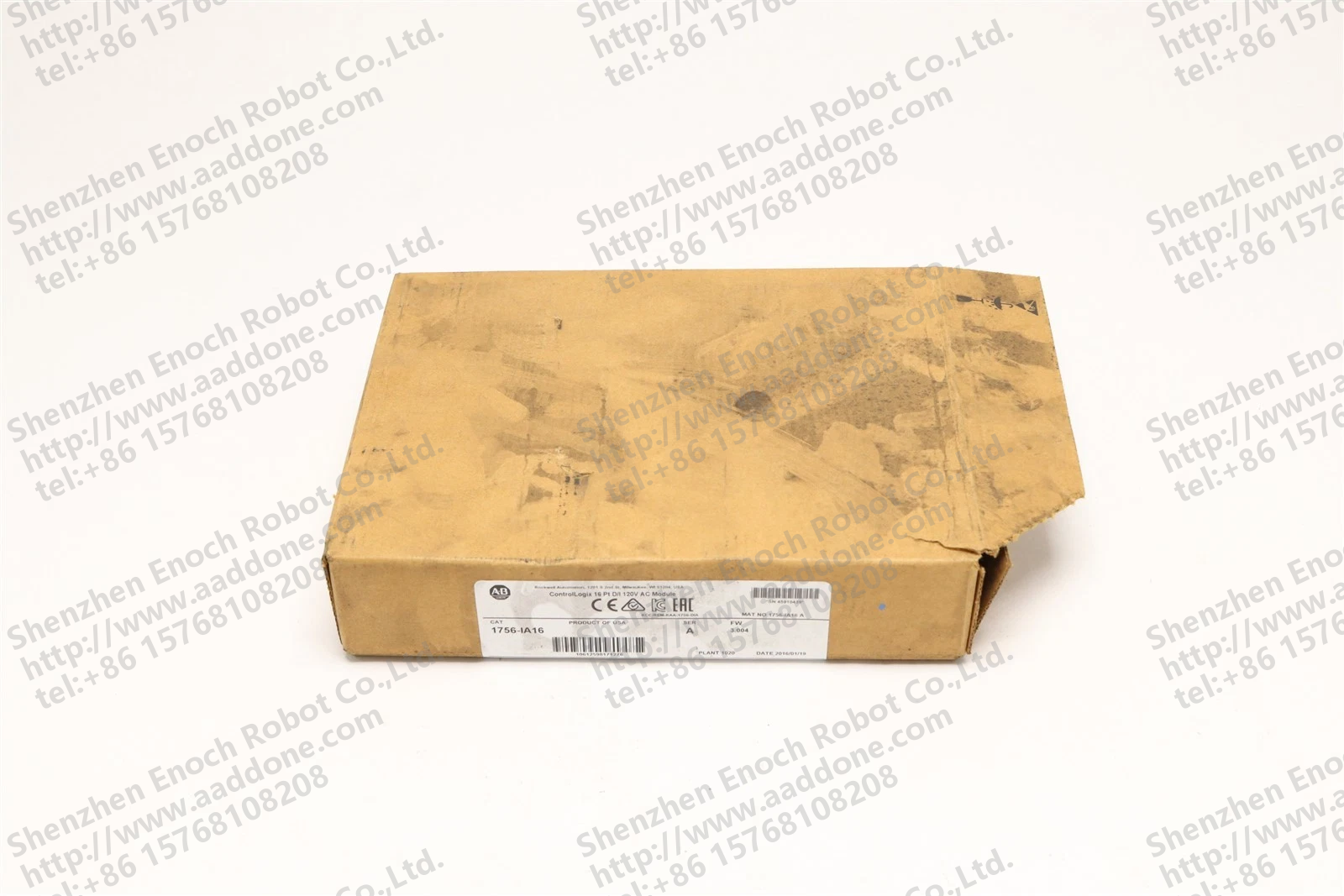 ALLEN BRADLEY CONTROLLOGIX 16 PT DI 120VAC 输入模块 1756-IA16A