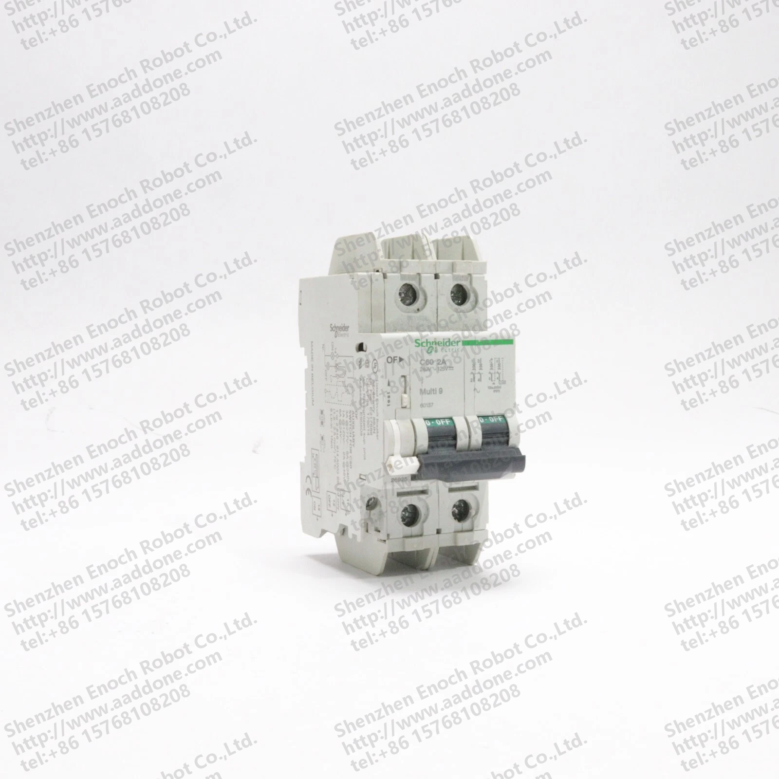 SCHNEIDER ELECTRIC 2 POLE 2 AMP CIRCUIT BREAKER AUX 26925 C60 2A MULIT 9 60137 保修 amp 延长技术支持