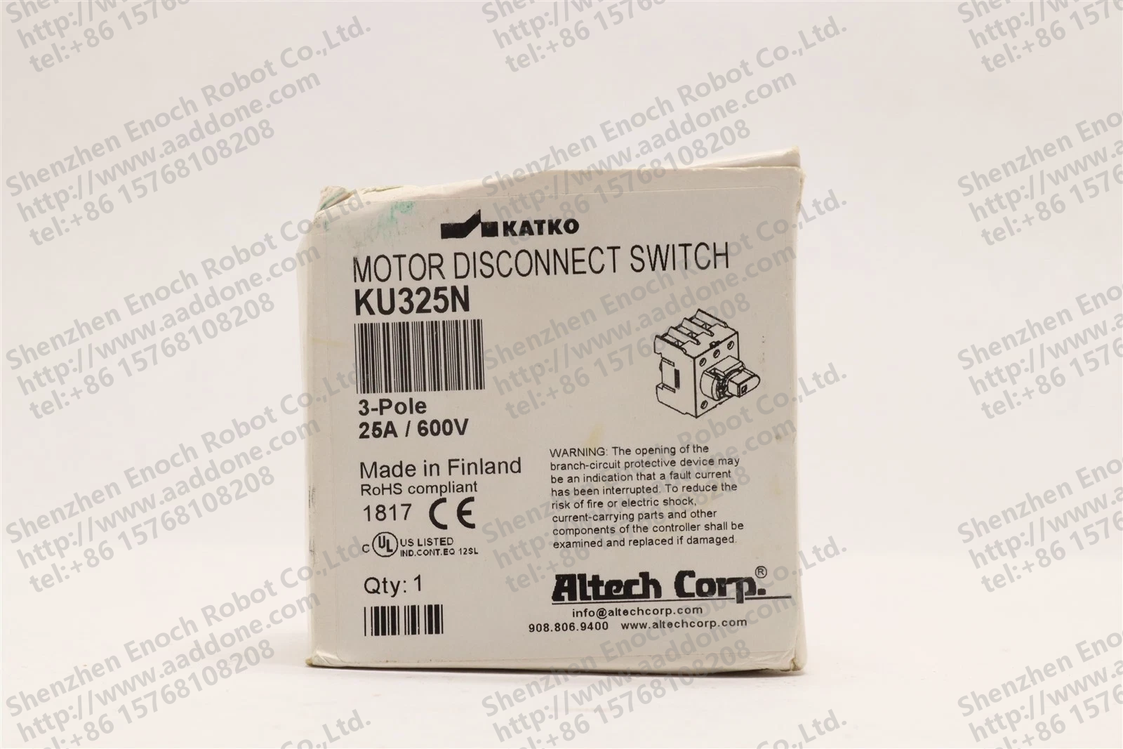 KATKO MOTOR DISCONNECT 开关 KU325N