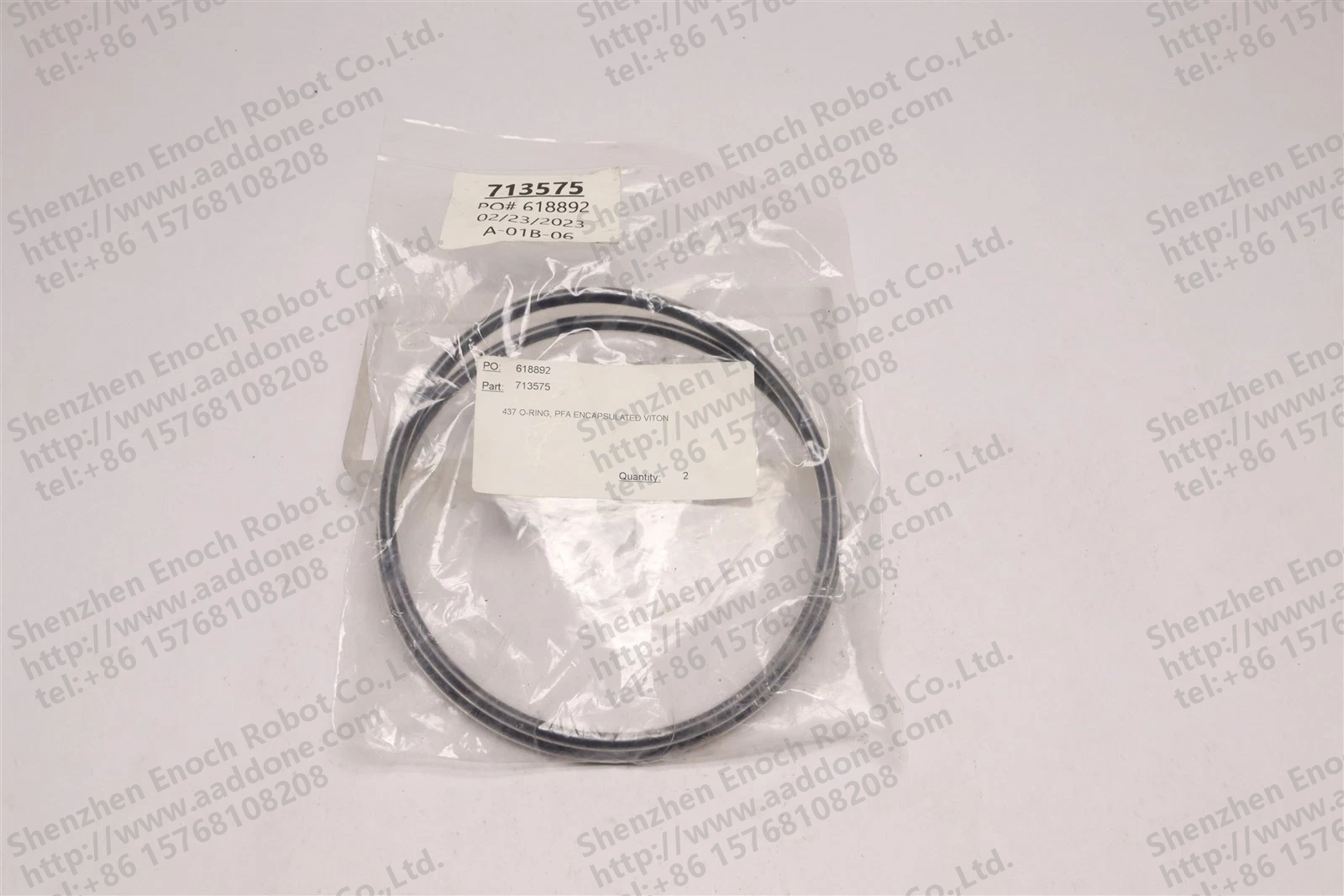 DUPONT VITON 437 O 形环 PFA 封闭 713575 数量 2