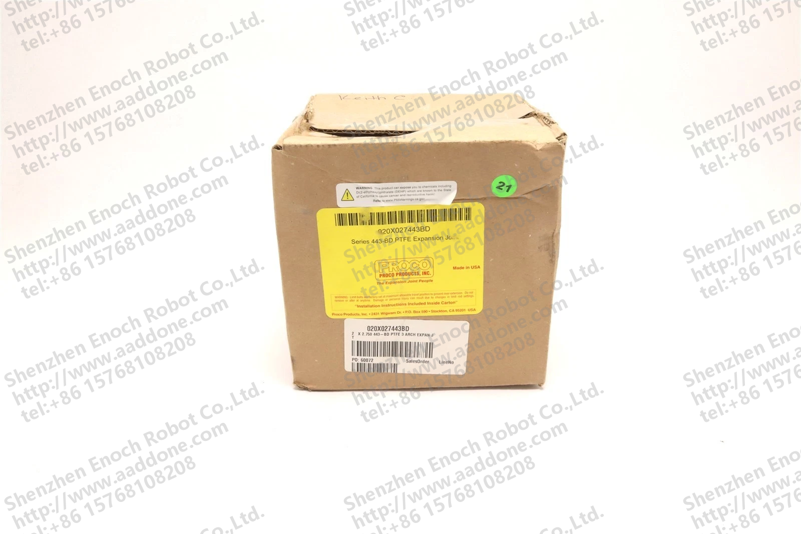 PROCO EXPANSION 联合系列 443-BD PTFE