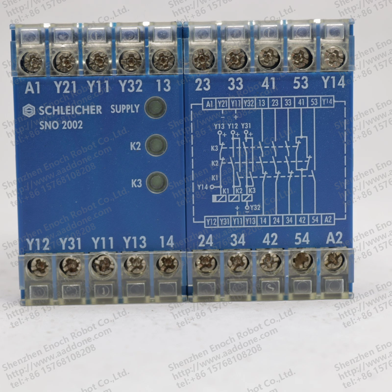 SCHLEICHER 24VDC 继电器安全开关 SNO 2002-17