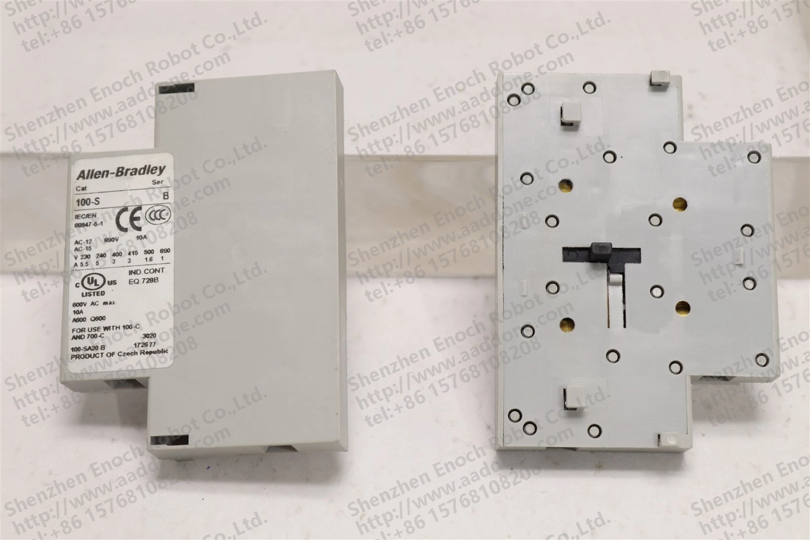 ALLEN BRADLEY AUXILLARY CONTACT (批量 2) 100-SB