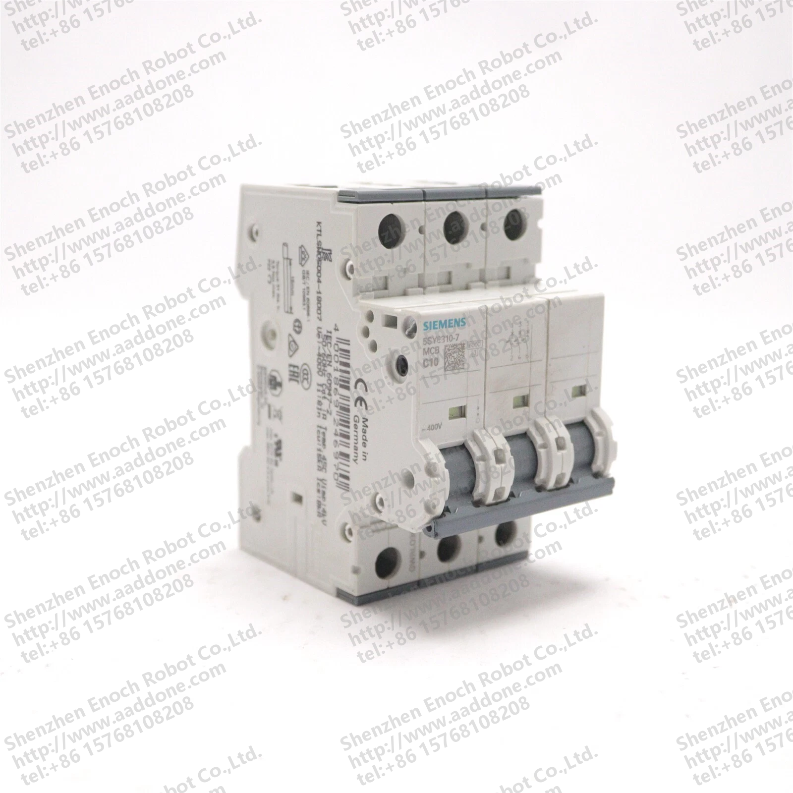 西门子 3 POLE 10 AMP CIRCUIT BREAKER 400V 5SY6310-7 MCB C10