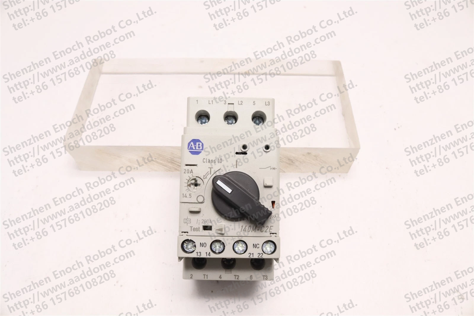 ALLEN BRADLEY 3 POLE 14.5-20 安培可调节圆圈断路器 SER C 140M-C2E-C20