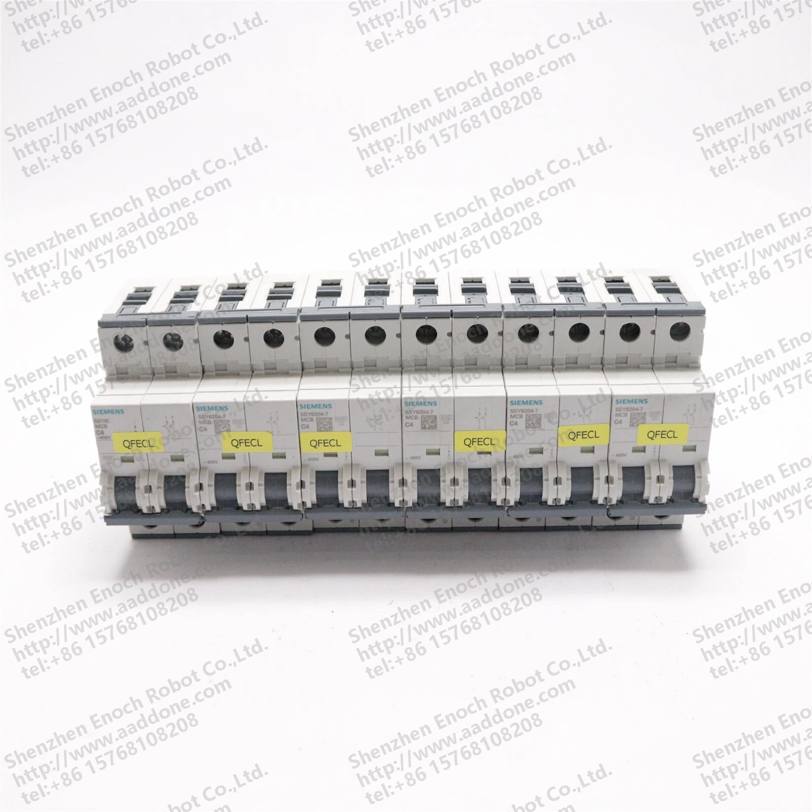 西门子 CIRCUIT BREAKER 4 AMP 2 POLE 5SY6204-7 MCB C4 批量 6 件