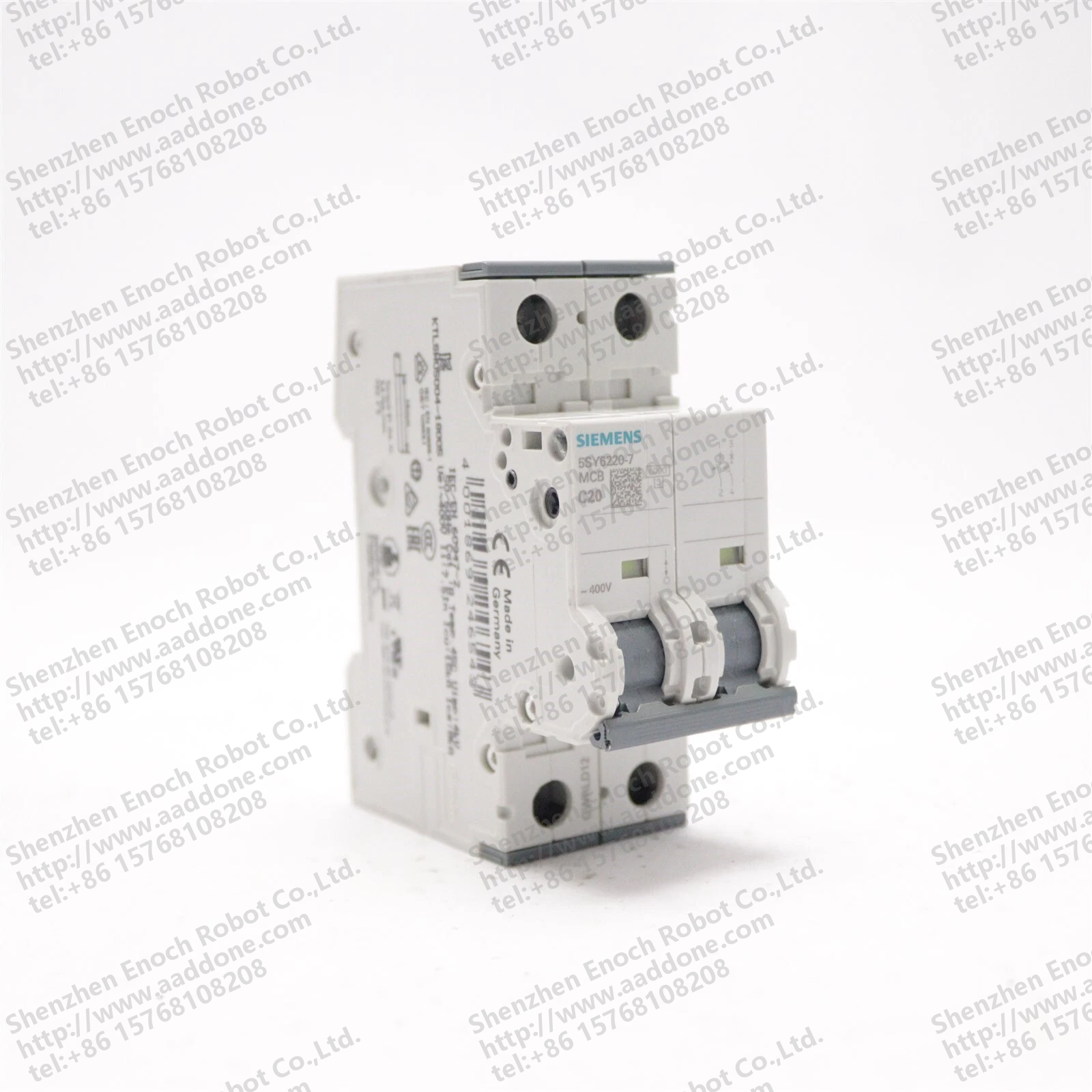 西门子 2 POLE 20 AMP CIRCUIT BREAKER 5SY6220-7 MCB C20