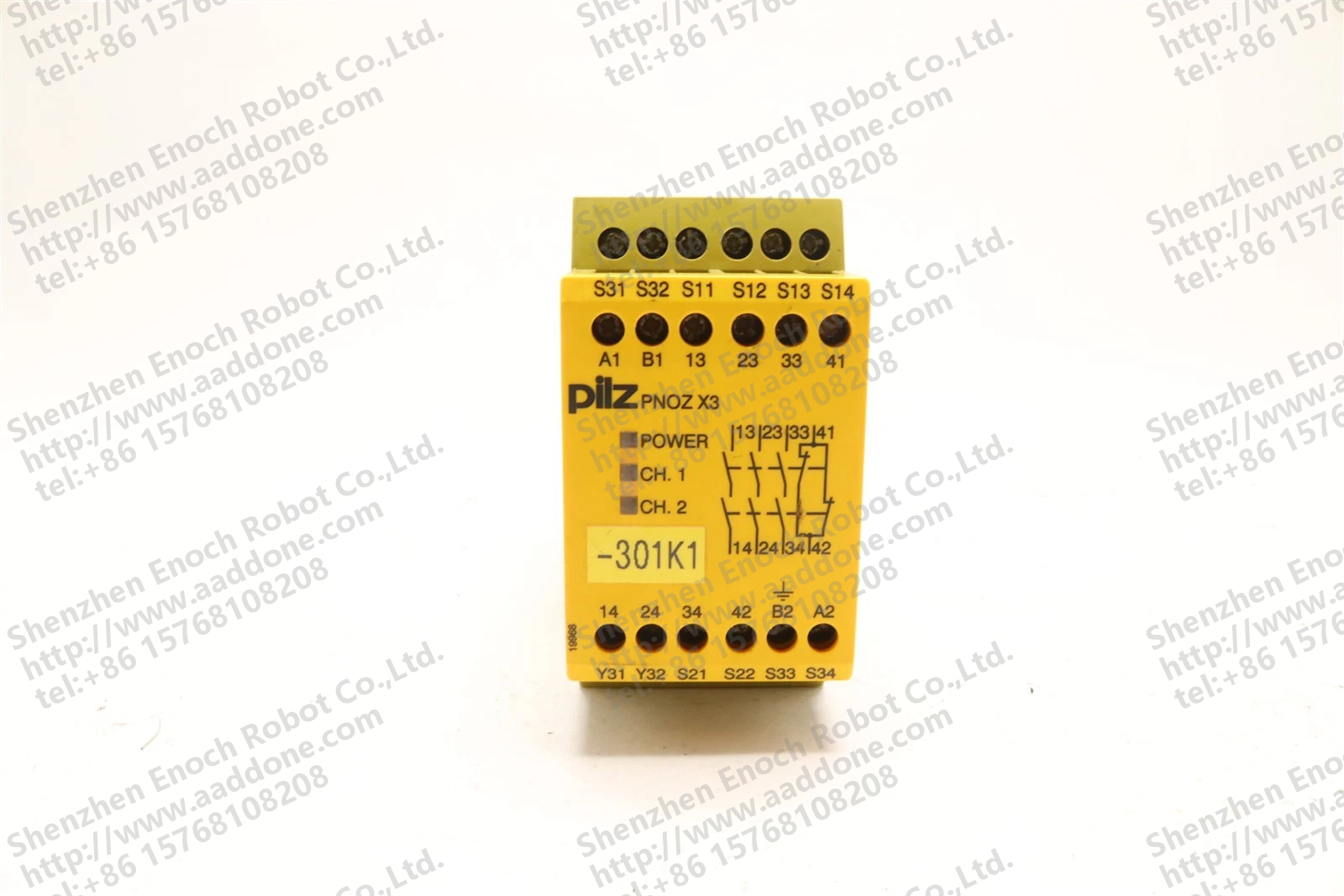 PILZ 安全继电器 PN0Z X3 230VAC 24VDC 3NO 1NC 1SO