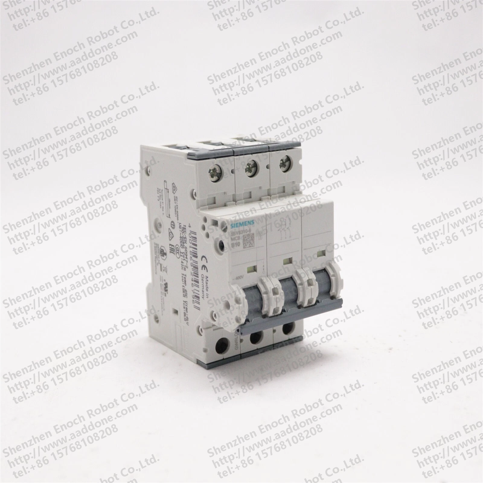 西门子 3 POLE 10 AMP CIRCUIT BREAKER 400V 5SY6310-6 MCB B10