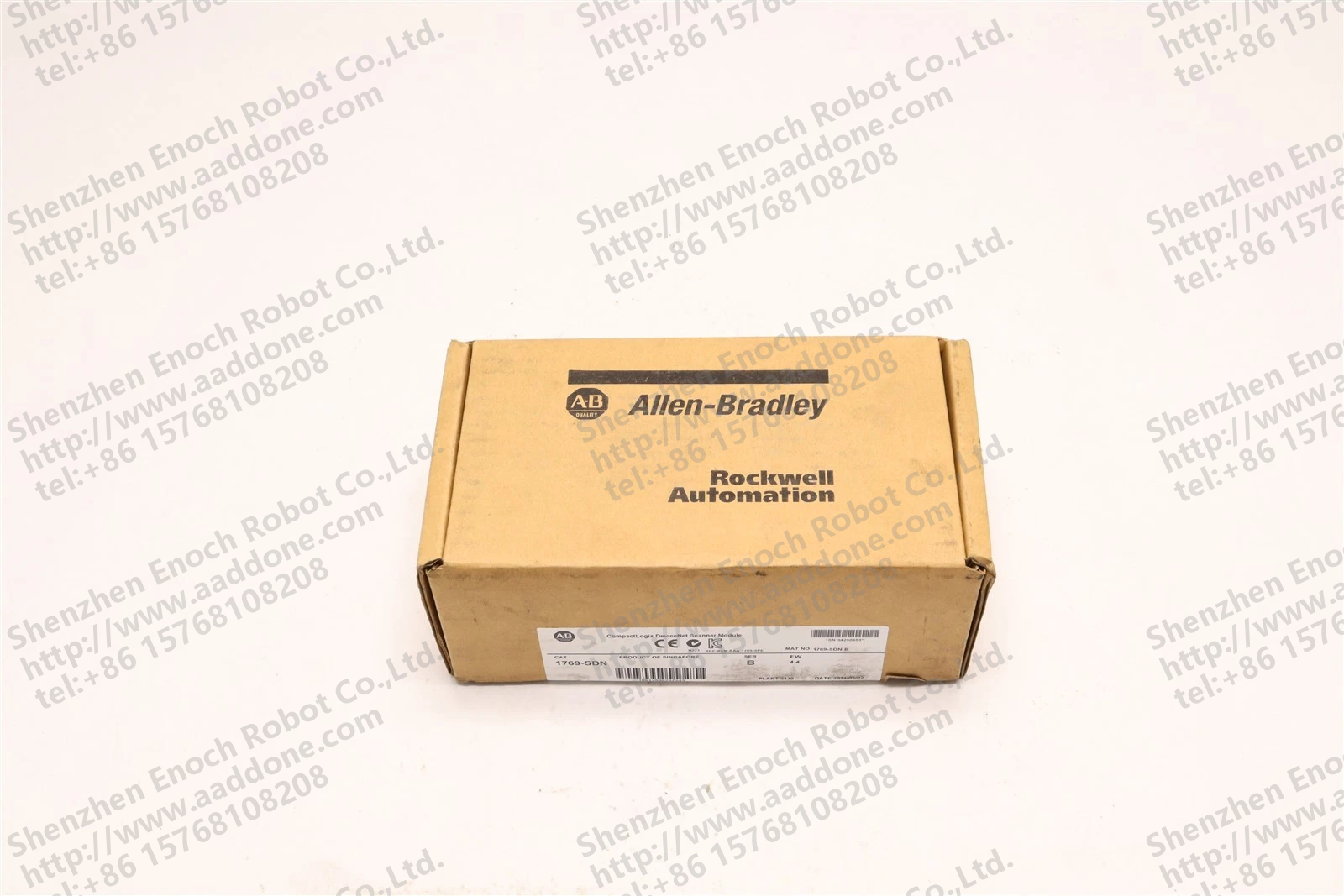 ALLEN BRADLEY COMPACTLOGIX DEVICENET SCANNER 模块 SER B 1769-SDN