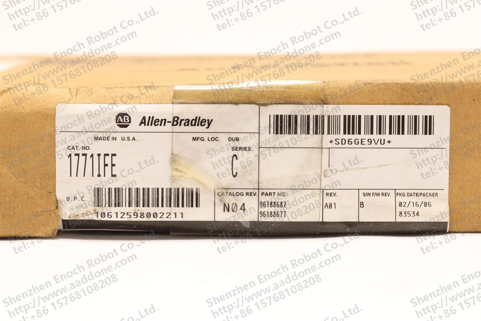 ALLEN BRADLEY 分析输入模块 SER.C REV.4 1771-IFEC