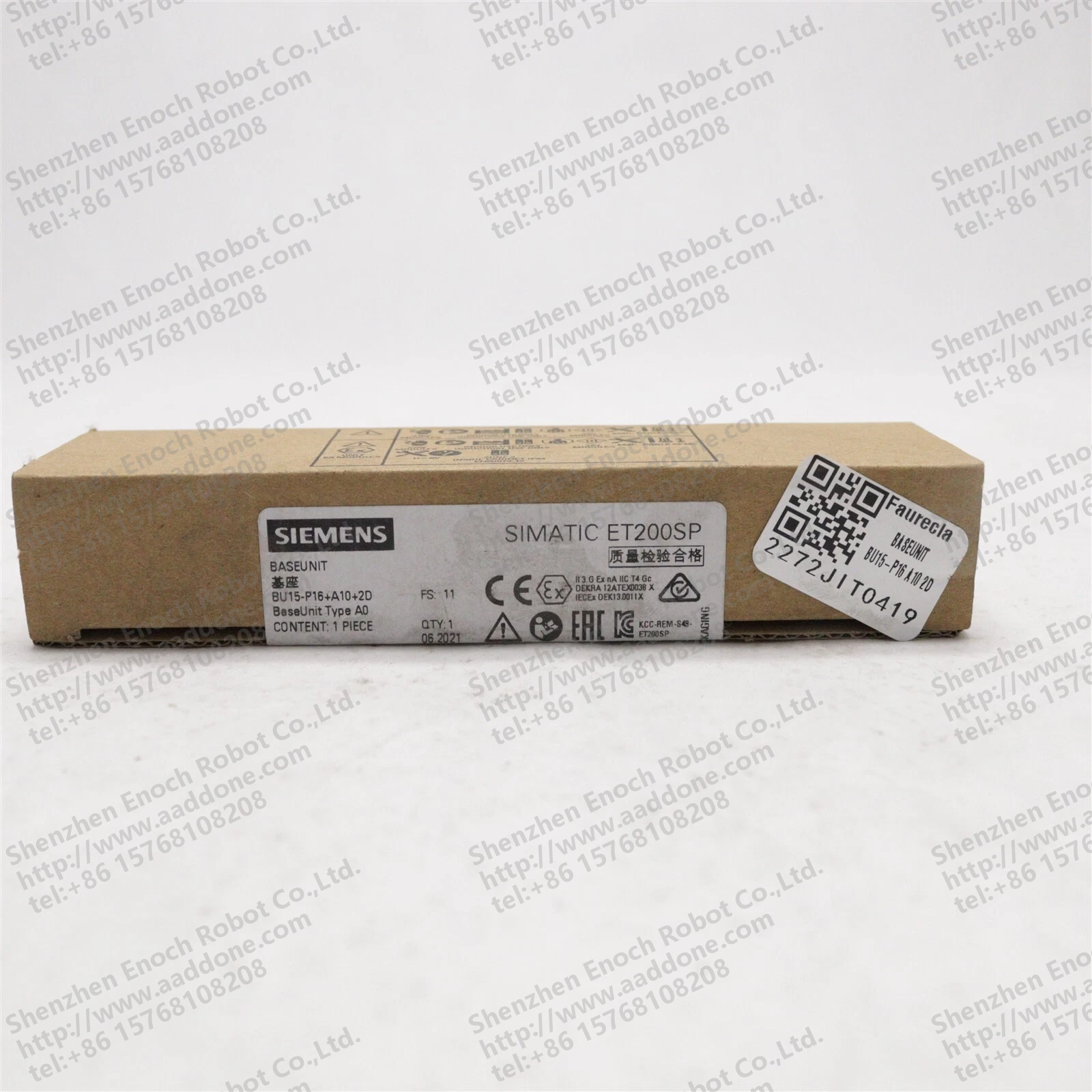 SIEMENS BASEUNIT SIMATIC ET200SP 6ES7 193-6BP20-0DA0