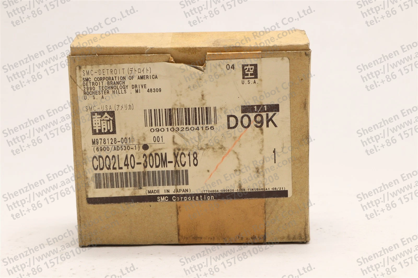 SMC 小巧型 CYLINDER 双作用单杆 CDQ2L40-30DM-XC18