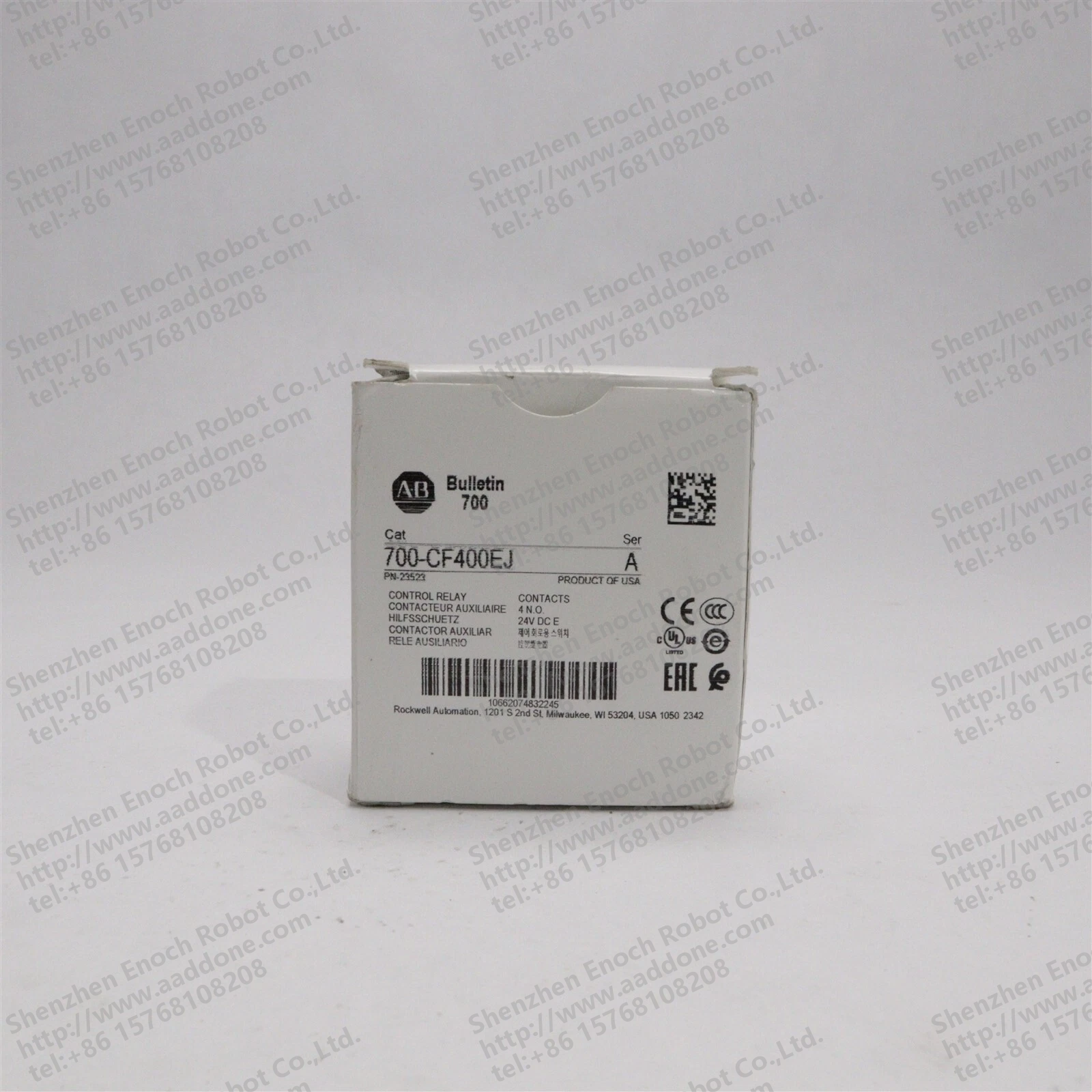 ALLEN BRADLEY BULLETIN 700 控制继电器 24VDC 服务器 A 700-CF400 700-CF400EJ