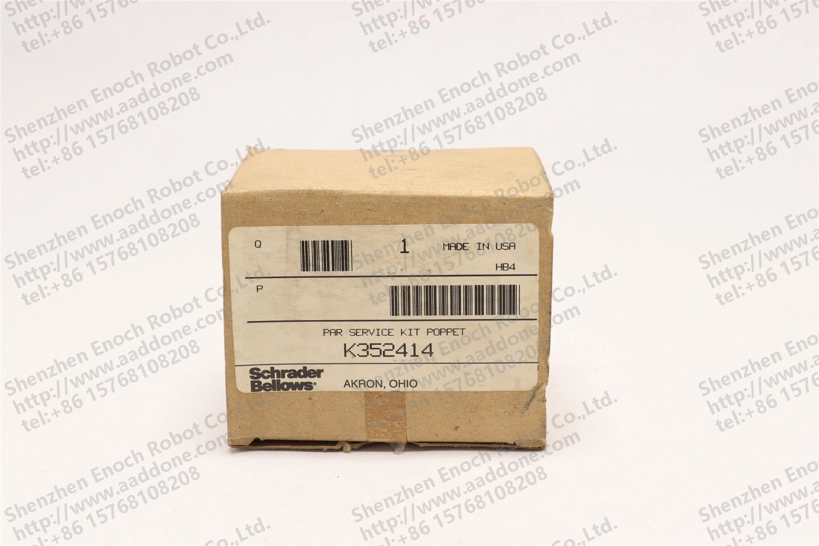 SCHRADER BELLOWS PAR-SERVICE 套件 POPPET K352414