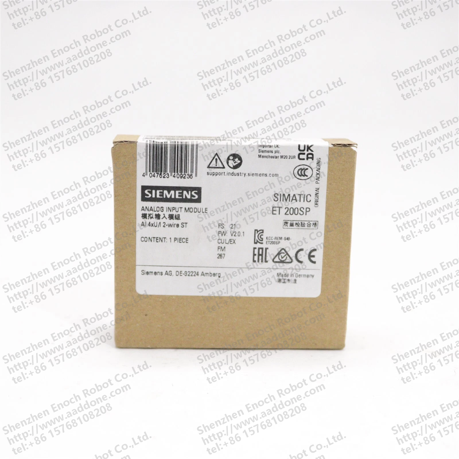 西门子分析输入模块 ET 200SP 6ES7 134-6HD01-0BA1