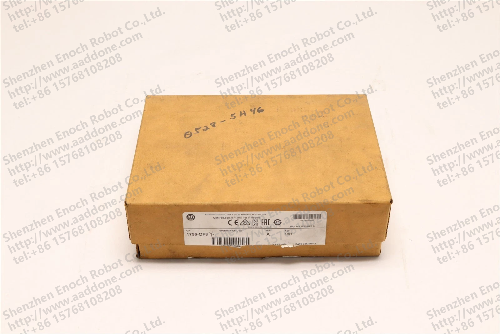 ALLEN BRADLEY CONTROLLOGIX 分析输出模块 SER.A 1756-OF8
