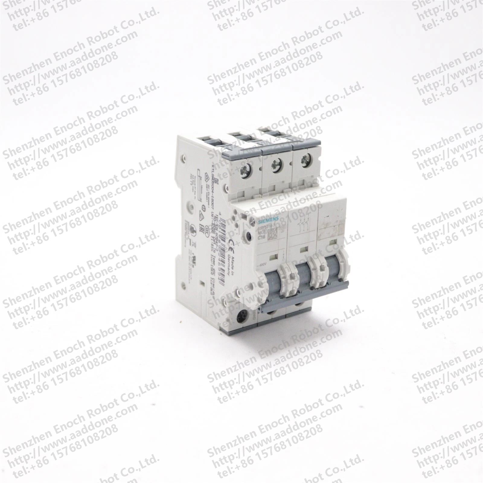西门子 3 POLE 16 AMP CIRCUIT BREAKER 400V 5SY6316-7 MCB C16