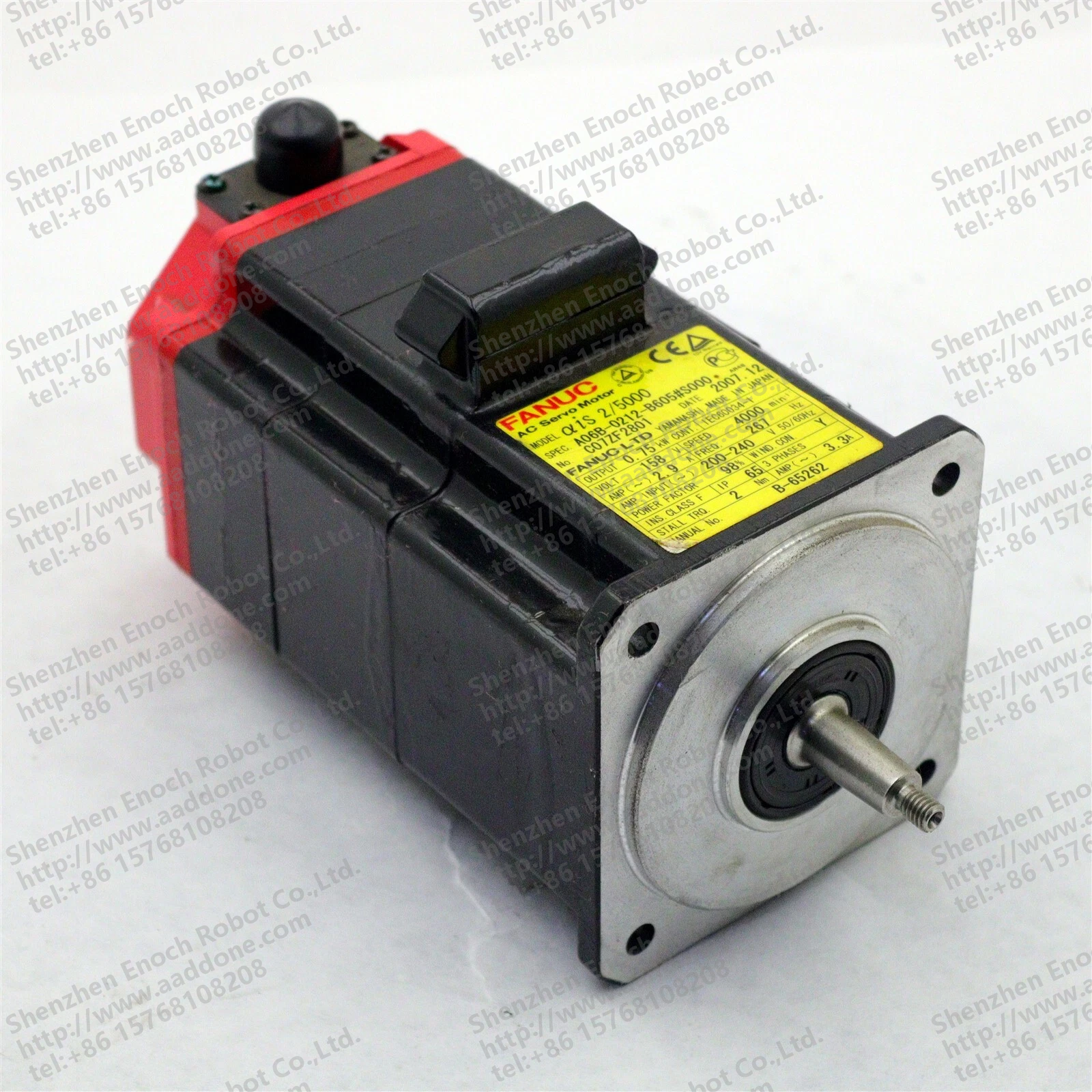 Fanuc AC 伺服电机 AIS 25000 A06B-0212-B605S000