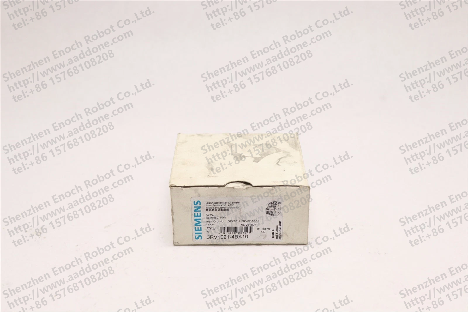 西门子 E05 14-20AMP 3-POLE CIRCUIT BREAKER 3RV1021-4BA10