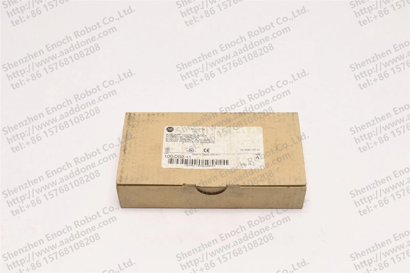 ALLEN BRADLEY AUXILIARY CONTACT BLOCK 100-DS2-11