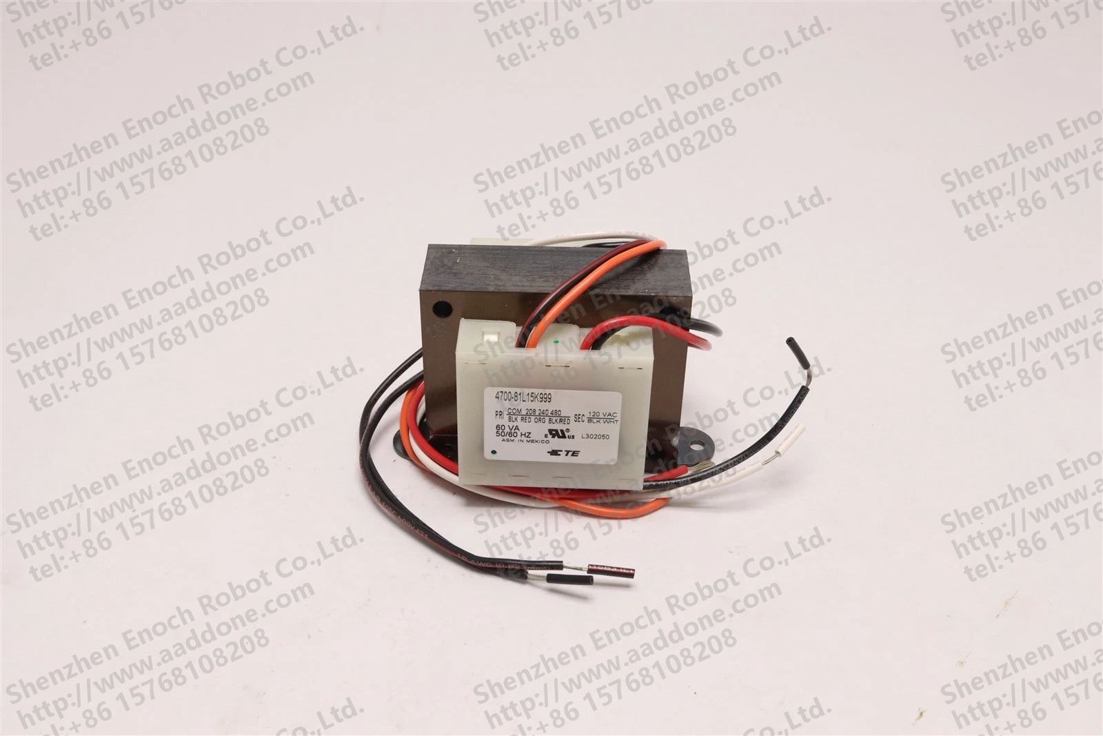 PRODUCT UNLIMITED CORP. 变压器 60伏安 60HZ 4700-81L15K999