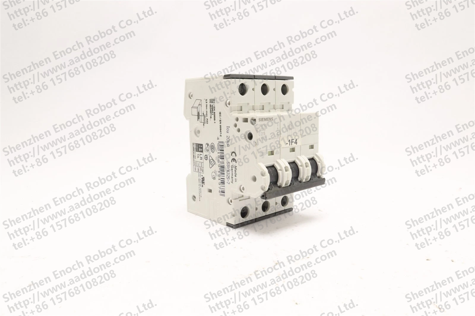 SIEMENS 3 POLE 25 AMP CIRCUIT BREAKER 5SY43 MCB C25 5SY4325-7