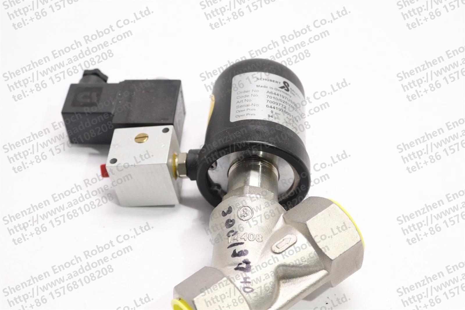 SCHUBERT SALZER ANGLE VALVE 类型 7010025V10202K----7S---7