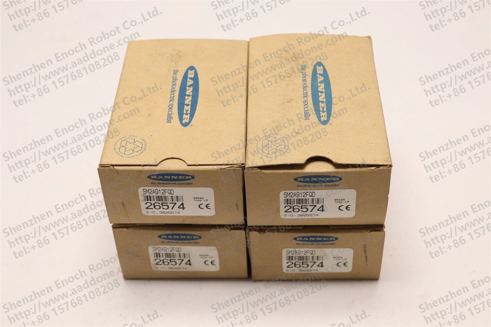 BANNER VALU-BEAM 光电传感器 SM2A912FQD 26574  批量 4
