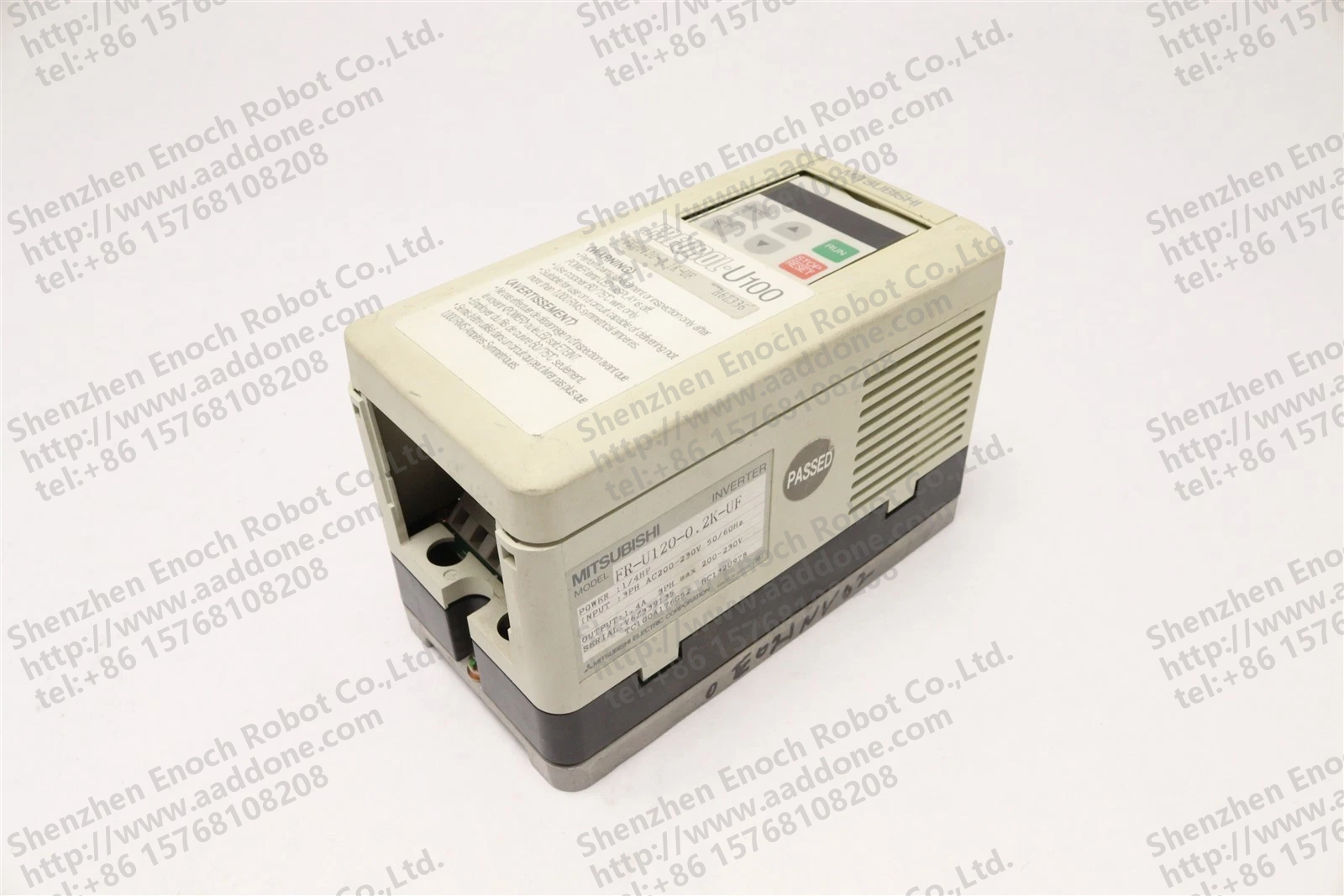 三菱逆变器 FR-U120-0.2K-UF 破损上衣
