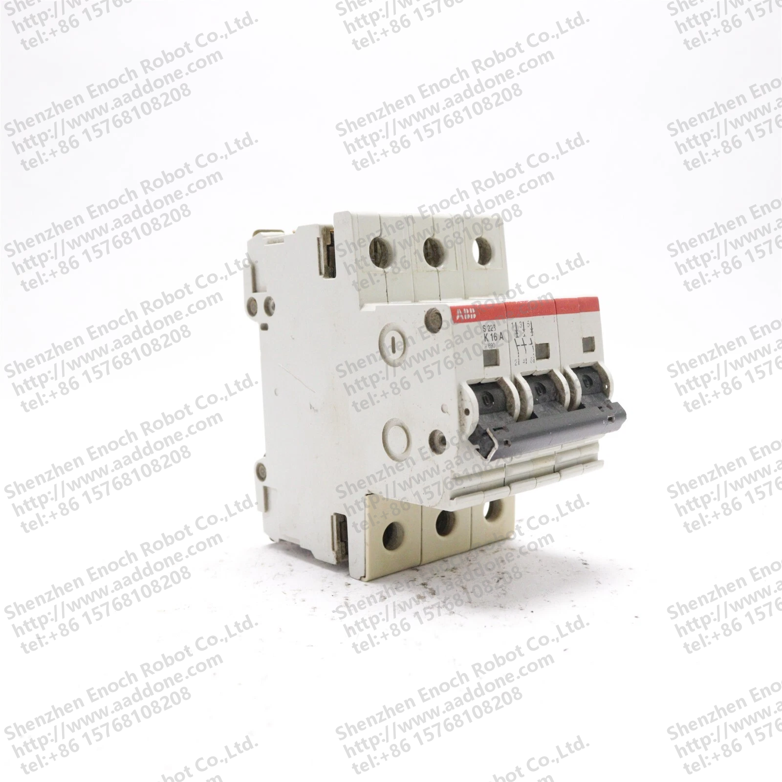 ABB 3 POLE 16 AMP CIRCUIT BREAKER S223 K16A