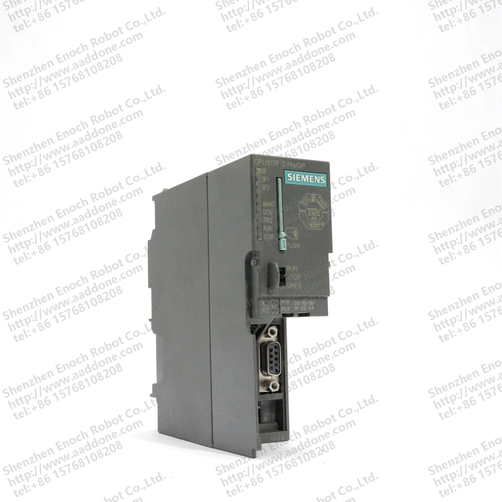 西门子 CPU 模块 6ES7 CPU317-2FK14-0AB0 缺少门盖