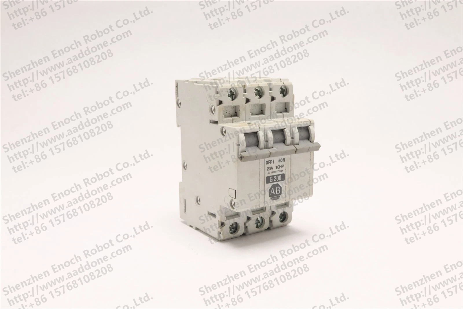 ALLEN BRADLEY 3 POLE 20 AMP CIRCUIT BREAKER 1492-CB3-G200