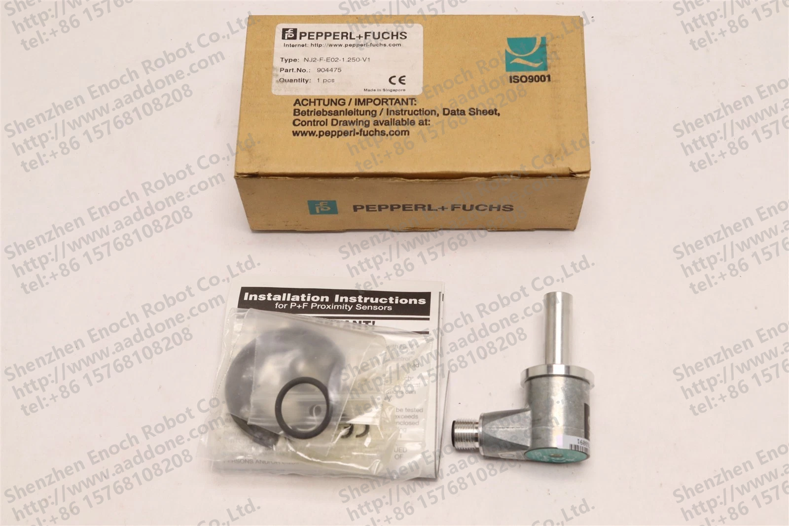 PEPPERL FUCHS PROXIMITY 传感器 NJ2-F-E02-1.250-V1 904475