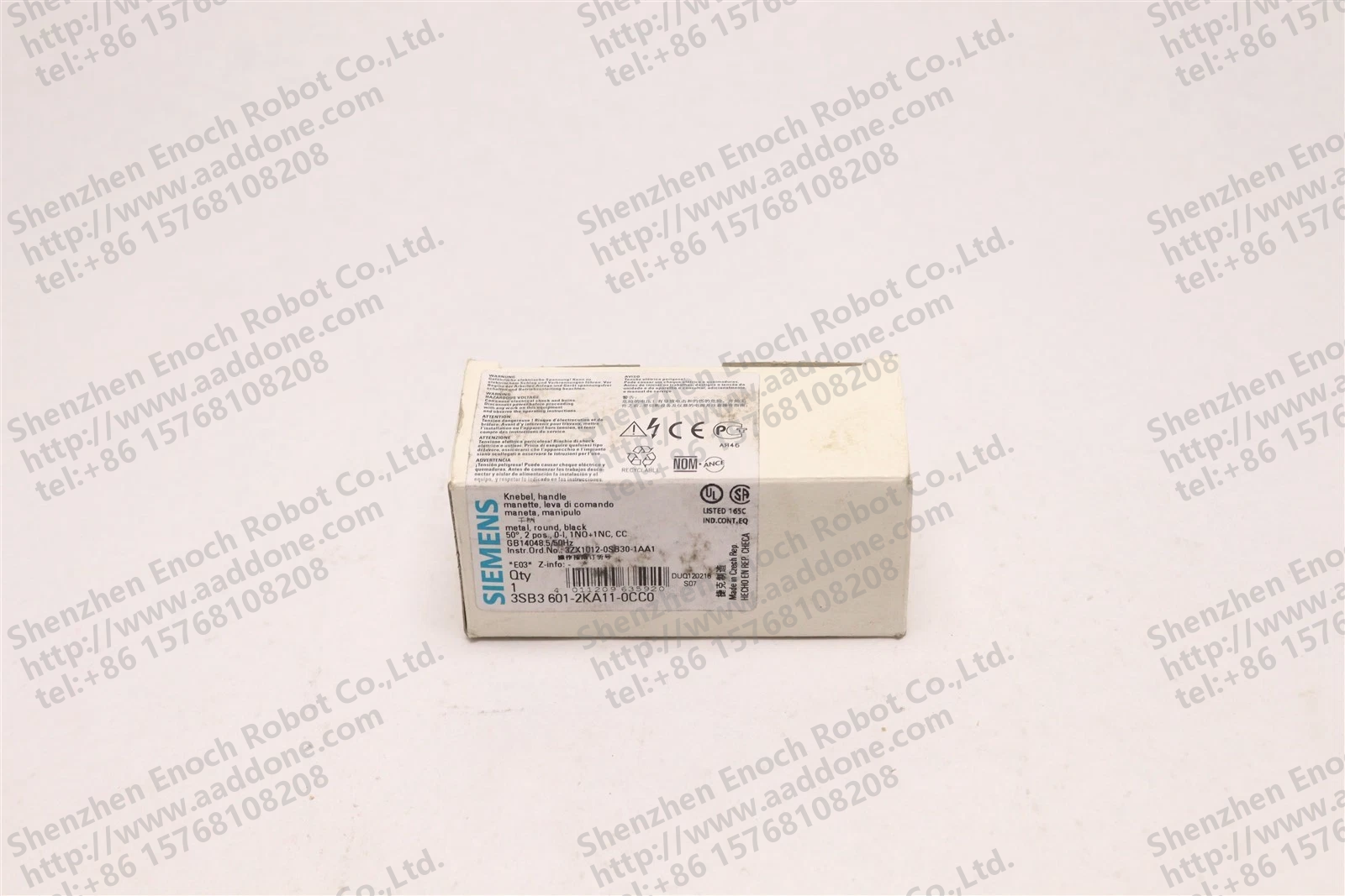 西门子非 ILLUM 2 POS 选择器开关 3SB3 601-2KA11-0CC0