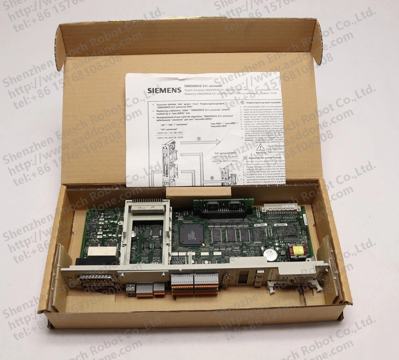 西门子 SIMODRIVE 版本 F 6SN1118-1NH01-0AA1