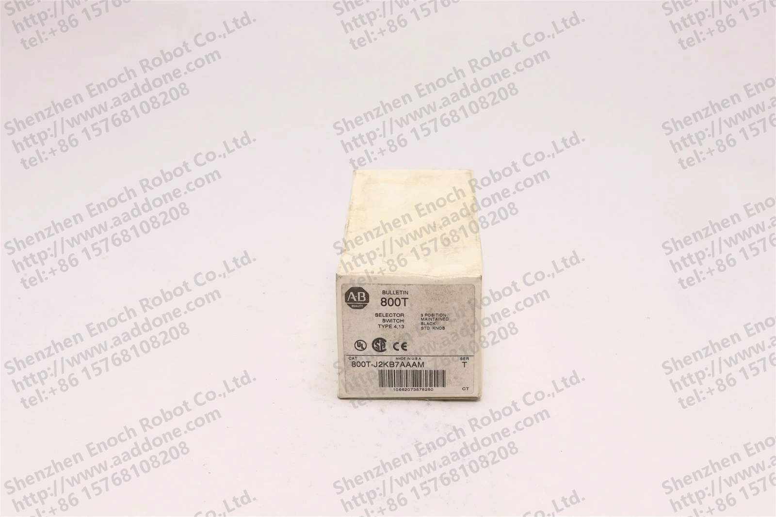 ALLEN BRADLEY 30 毫米选择器开关 800T-J2KB7AAAM