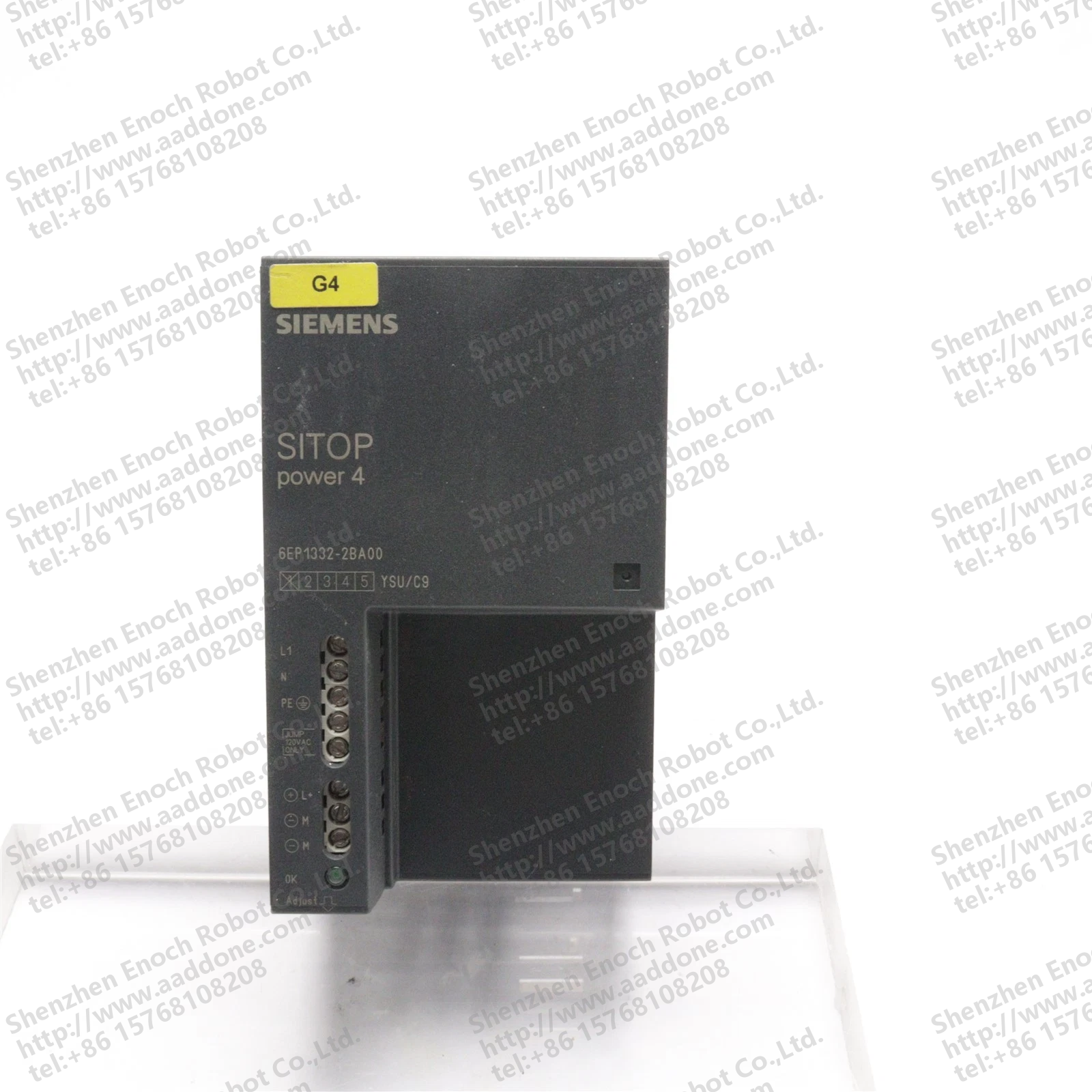 西门子电源 SITOP 4 电源供应 120 VAC 至 24 VDC 3.8 AMP 6EP1332-2BA00