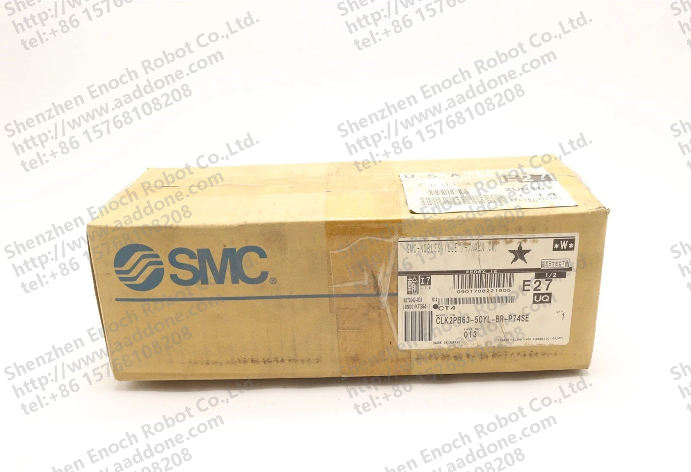 SMC PNEUMATIC CLAMP CYLINDER 带锁 CLK2PB63-50YL-BR-P74SE