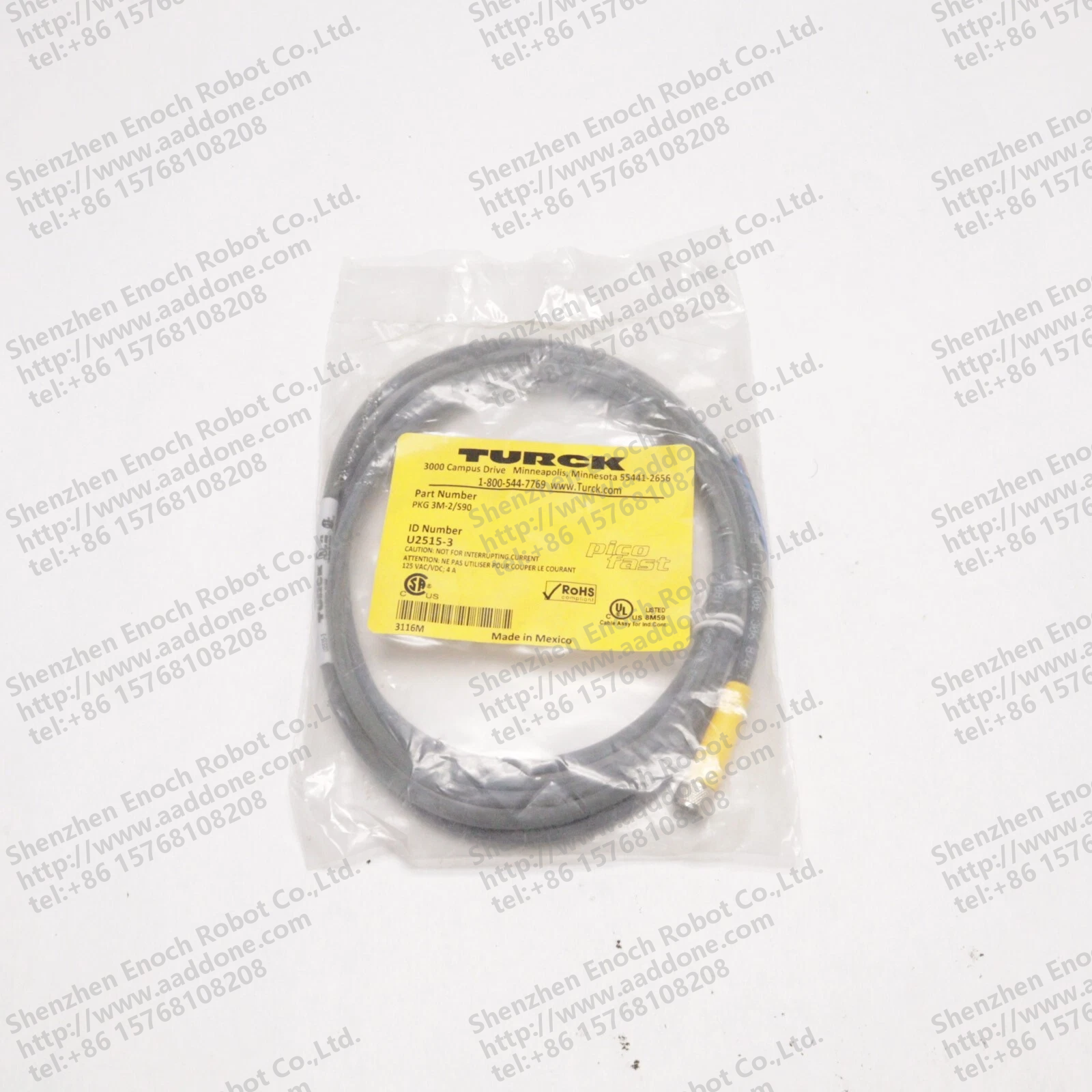 TURK CORDSET 女性端 PKG 3M-2S90 U2515-3