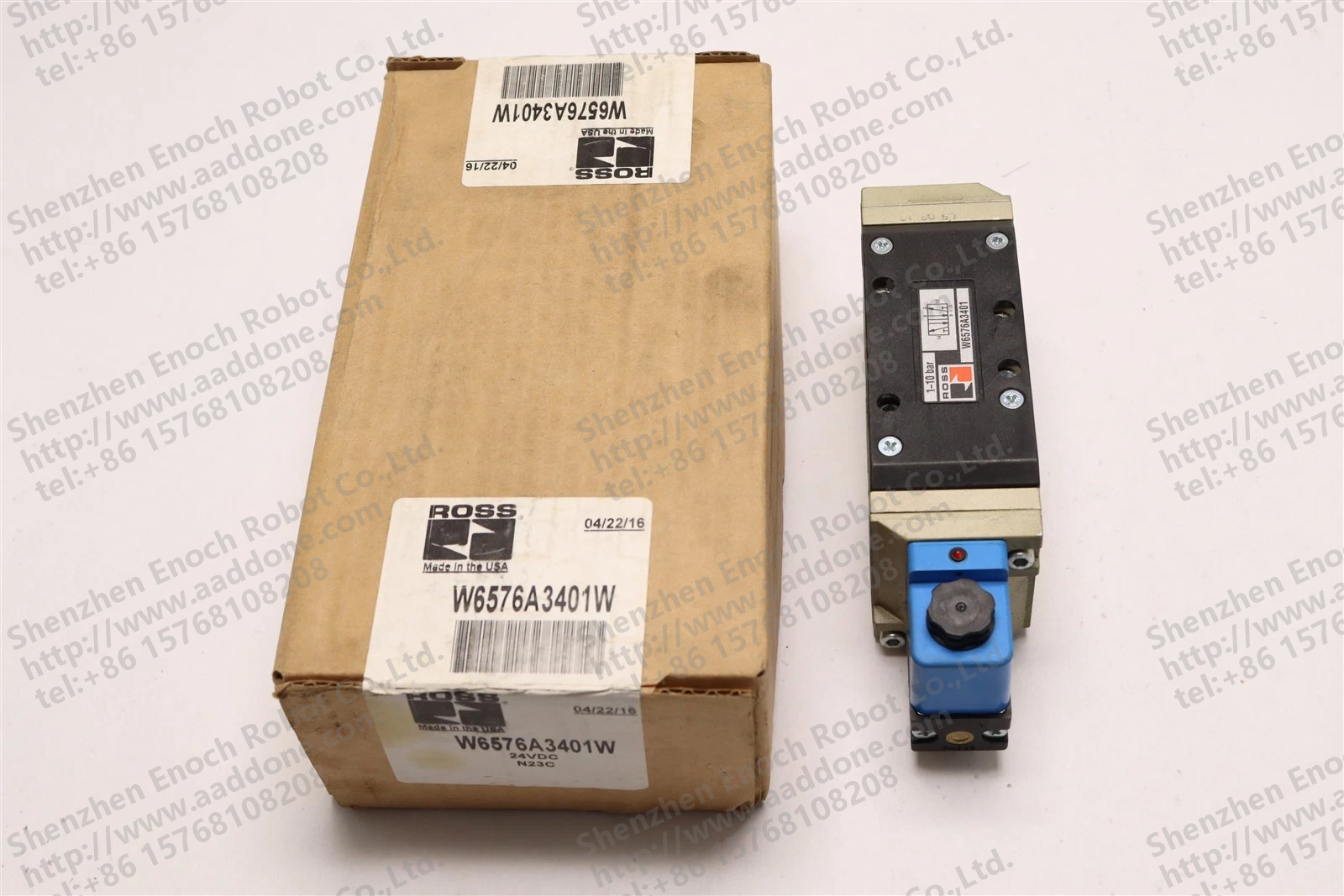 ROSS SOLENOID VALVE 24VDC W6476A3401W