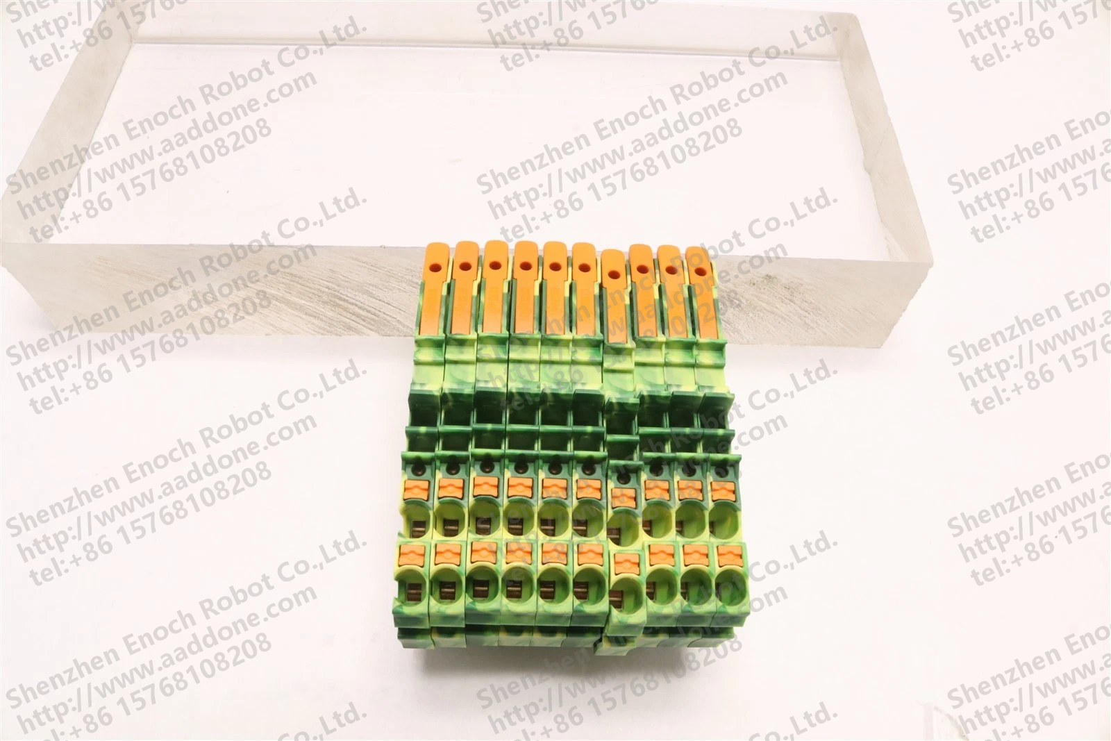 WAGO 3-CONDUCTOR GROUND TERMINAL BLOCK (批量 10) 2102-5307 60388253