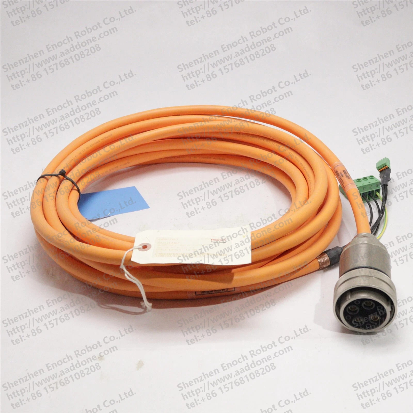 REXROTH MOTOR CABLE 12M R911310460 RKL4321-12,0 (RLS1301-INK0602-RLS0721)