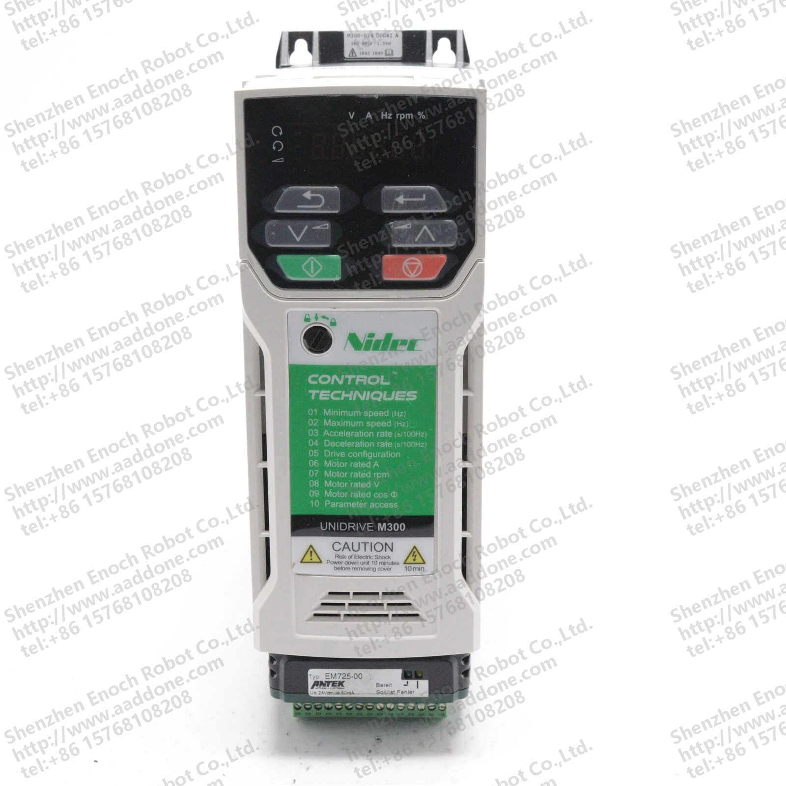 NIDEC UNIDRIVE M300 M300-024 00041 A