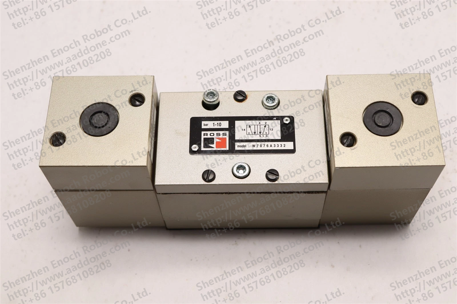 ROSS SOLANOID VALVE 110-120VAC W7076A3332Z